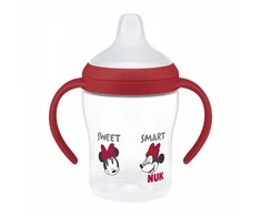 NUK Perfect Match Learning Baby Bottle DISNEY Minnie Raudona 150 ml