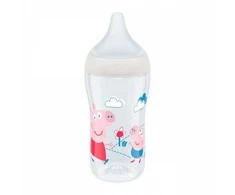 NUK Perfect Match Peppa Pig Temperature Control Baby Bottle 260 ml