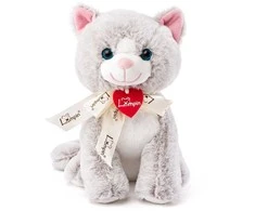 Ludi Olymptoy Cat Jacqueline light pilkas 25 cm
