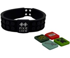Olymptoy PIXIE CREW &amp; MINECRAFT apyrankė juoda