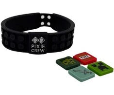 Olymptoy PIXIE CREW &amp; MINECRAFT apyrankė juoda