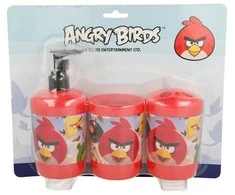 Other Brand Kitų prekių ženklų Angry Birds - Vonios komplektas