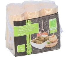 Other Brand Dantų krapštukai 6x100 vnt. natūralus bambukas