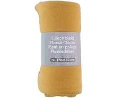 Other Brand Fleece antklodė 170x130 (oranžinė)
