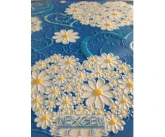 Other Brand Kitas prekės ženklas „Nexgen Skins“ su 3D efektu, skirtas „iPad 2/3/4“ („Hearts and Daisies 3D“)