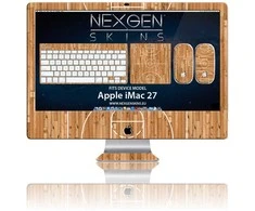 Monitorius Other Brand Kito prekės ženklo Nexgen Skins su 3D efektu, skirta iMac 27 (Hardwood Classic 3D)
