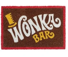 Other Brand Willy Wonka - Wonka Bar durų kilimėlis (40 x 60 cm)