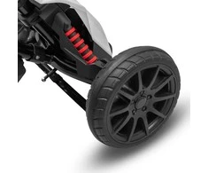 Pedalinis gokartas Baby Mix Speedster baltas