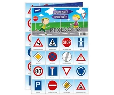 Dėlionė „Pexeso MFP 3xA4“ Kelio ženklai