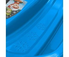 Plastikinis bobslejas su atlošu ir stabdžiais Baby Mix SPEED BOB mėlynas