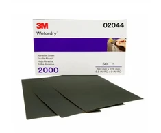3M Popierius šlapiam šlifavimui P2000, 138x230mm (50 vnt.)