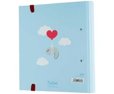 Pusheen - A4 segtuvas iš Purrfect Love kolekcijos (2 žiedai, elastinė juosta)