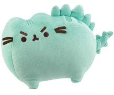 Pusheen - pliušinis dinozaurų žaislas Pusheenosaurus 24 cm (mėtinė)