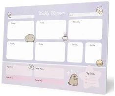 Pusheen – Savaitės planuotojas iš „Moments“ kolekcijos 54 puslapiai A3