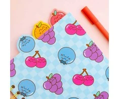 Pusheen - užrašų knygelė / bloknotas A5 iš vaisių kolekcijos
