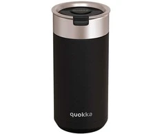 Gertuvė Quokka Boost Coffee 400 ml Carbon Juodas Su Juoda Brewer