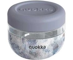 Quokka Bubble Food Jar - Plastikinė maisto talpa / priešpiečių dėžutė 500 ml (Zen)