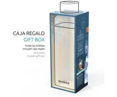 Stiklinė gertuvė Quokka Storm, 700 ml, spalva: raudona