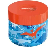Quokka Whim Kids Food Jar - terminė priešpiečių dėžutė / vaikų pietų termosas 369 ml (Dinozauras)