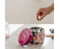 „Quokka Whim Kids Food Jar“ - terminė priešpiečių dėžutė / vaikiškas pietų termosas 369 ml (Zebras)