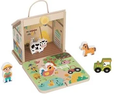 2Kids Toys Rappa 2Kids Žaislai Mano pirmasis ūkis su gyvūnais