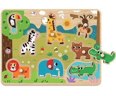 Rappa 2Kids žaislai Dėlionė Safari