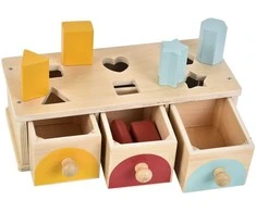 2Kids Toys Rappa 2Kids žaislai formų rūšiavimo stalčiai