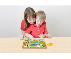 2Kids Toys Rappa 2Kids Žaislai Įterpimo Dėlionė Gyvūnai
