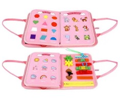 2Kids Toys Rappa 2Kids Žaislai Sensorinė užimtumo knyga Vienaragis 3