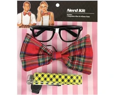 Rappa Bow tie with glasses and braces