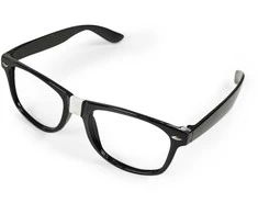 Rappa Bow tie with glasses and braces