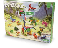 Rappa Building set 12 dinosaur figures