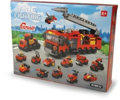 Rappa Building set firefighters 12 cars