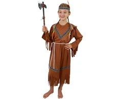 Rappa Children costume - indian girl (M)