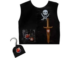 Rappa Vaikų kostiumas - piratų liemenė