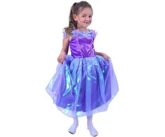 Rappa Vaikiškas kostiumas - violetinė princesė (M)