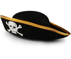 Rappa Children piratų kepurė su kaukole