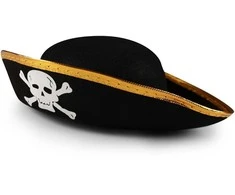 Rappa Children piratų kepurė su kaukole