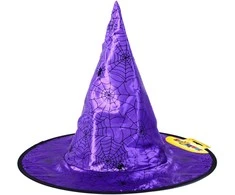 Rappa Vaikų violetinė raganos skrybėlė