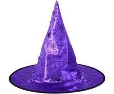 Rappa Vaikų violetinė raganos skrybėlė