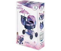DeCuevas Toys Rappa DeCuevas 85076 vežimėlis su skėčiu nuo saulės – 60 cm