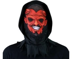 Rappa Devil textile mask for adults