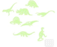 Rappa Dinozaurų formos - šviečia tamsoje