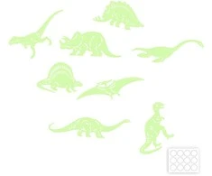 Rappa Dinozaurų formos - šviečia tamsoje