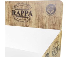 Rappa Tuščias pliušinis vitrina