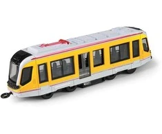 Rappa Geltonas metalinis tramvajus 20 cm