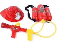 Rappa Kid s fire brigade set with accessories