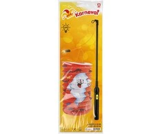 Rappa Helovino žibintas 15 cm su pagaliuku 40 cm