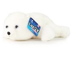Rappa LazyAnimals plush baltas bear 29 cm