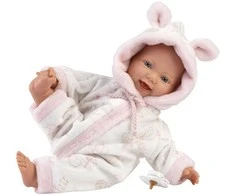 Rappa Llorens 63312 LITTLE BABY doll - 32 cm